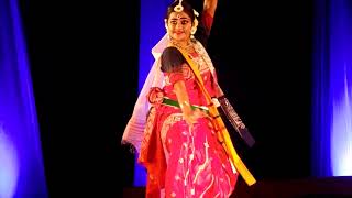 Aaji Dokhino Pobone  আজি দক্ষিণ পবনে  Rabindra Nritya Dance  Rabindra Sangeet  Bengali Cultural [upl. by Euqinomahs]