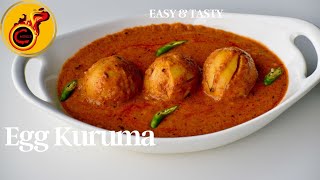 Tasty Easy Egg Kuruma  Mutta Kuruma Mutta Curry  Easy Egg Curry  VeenasCurryworld  Ep993 [upl. by Atrebor354]