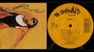 SCHOOLLY D  Livin In The Jungle  Gucci Again 12quot Single  Side A and B  1989 [upl. by Drofxer]