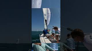 Gybe Gone Gnarly sailinglife sailingfun gopro gosailing boating sailingfamily [upl. by Caryl278]