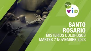 Santo Rosario de hoy Martes 7 Noviembre de 2023 📿 Misterios Dolorosos TeleVID SantoRosario [upl. by Winnie]