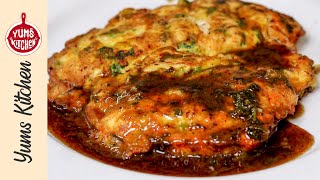 Famous Chicken Francaise Recipe by Yums Kitchen [upl. by Nester]