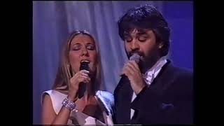 Celine Dion amp Andrea Bocelli The Prayer  Oscars 1999 [upl. by Yderf413]