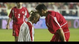 2003 İngiltere Türkiye Beckham Alpay Olayı Avrupa Şampiyonası Eleme Grubu Maçı [upl. by Otto365]