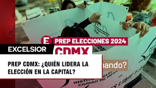 Prep en Ciudad de México ¿Quién va ganando en la elección de CDMX [upl. by Llednew]