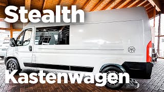 Vergiss herkömmliche Wohnmobile Revolutionäres Kastenwagen Konzept STEALTH Furgok 600 [upl. by Lienaj]