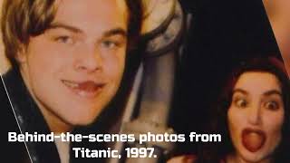 Behindthescenes photos fromTitanic 1997 titanic leonardodicaprio news film movie [upl. by Namso]