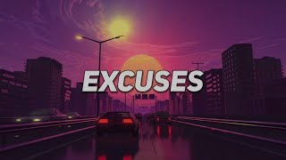 Excuses  AP Dhillon Gurinder Gill amp Intense Music Lyric Video by RMN NATÎ0N [upl. by Nollek]