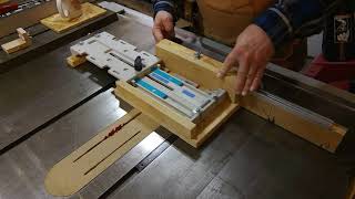 Incra Jig On my Miter Gauge by OTB Thinker [upl. by Atnoek983]