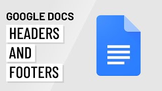 Google Docs Headers and Footers [upl. by Crescentia]