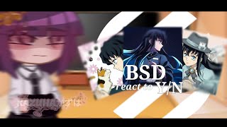 quot BSD react to yn as a new PM member quot ☆ GCRV ☆ bungou stray dogs ☆ kny ☆ skit ☆ 2 ☆ viakazuha [upl. by Elaval]