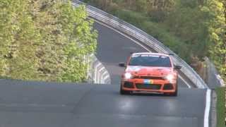 24h Nürburgring 2012  quotNordschleife am Flugplatzquot [upl. by Wallis952]