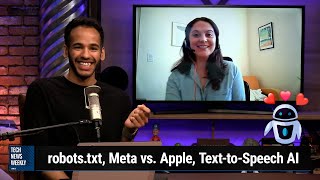 Seeking Love With AI  robotstxt Meta vs Apple TexttoSpeech AI [upl. by Rosemaria742]