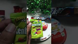 🔥🙂🤪Kinder Joy 👌😛Center Fruit Soft Chew Snakker 🍫Choclate viralvideo shorts [upl. by Etiragram]