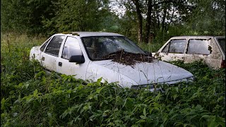 Starting Opel Vectra A 20i After 7 Years  Test Drive [upl. by Doug]