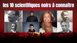 10 scientifiques et inventeurs noirs a connaitre [upl. by Ribal716]