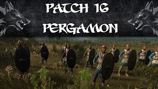 The Power of PICKED PELTASTS  Pergamon vs Rome  Total War Rome 2 Patch 16 Online Battle [upl. by Joselyn690]