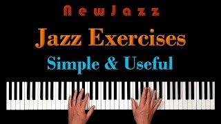 Simple PIANO EXERCISES for Advanced JAZZ IMPROVISATION [upl. by Xymenes950]