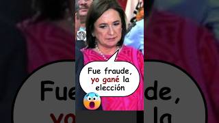 Xóchitl Gálvez deprimida porque no fue Presidenta Electa 😁😆 [upl. by Ahseiyk]