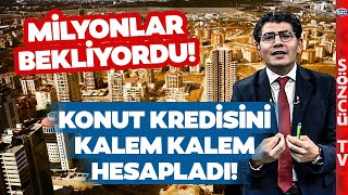 Oğuz Demir Düşük Faizli Konut Kredisinin Detaylarını Açıkladı Aylık Ödemesini Hesapladı [upl. by Saihttam]