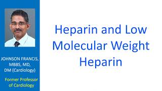 Heparin and low molecular weight heparin [upl. by Keviv]