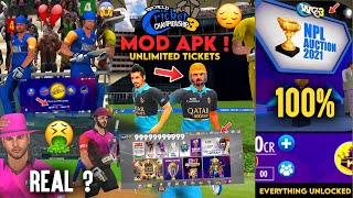 WCC3 MOD APK  Working  Everything Unlocked Unlimited Coins  Reality Explained [upl. by Terej]