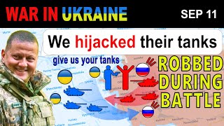 11 Sep UNBELIEVABLE Ukrainians CHASE RUSSIANS ON A STOLEN RUSSIAN TANK  War in Ukraine Explained [upl. by Indnahc611]