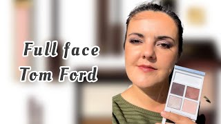 Full face Tom Ford New Tom Ford Soleil Neige holiday eyeshadow palette 2024 [upl. by Posehn]