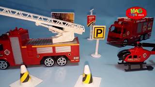 PEMADAM KEBAKARAN RESCUE  childrens toy firefighter [upl. by Dimitry314]