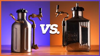 PRESSURIZED GROWLER COMPARED Craft Master vs Growlerwerks [upl. by Eltsyrc]