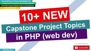 New PHP Capstone Project Ideas [upl. by Debera851]