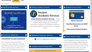 Webster Universitys Connections Portal [upl. by Sitruk]