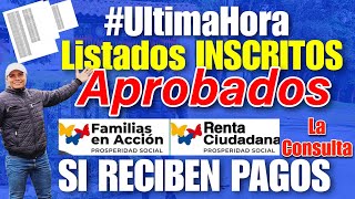 😍SUPER Ya Está Listado Familias Acción Renta Pagos 23 [upl. by Jasik]