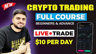 🔴 Crypto Trading Course For Beginners 2024  Crypto Se Paise Kaise Kamaye [upl. by Lada754]