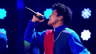 Bruno Mars  Thats What I Like from the 2017 Brit Awards Official Live Performance [upl. by Alrick377]