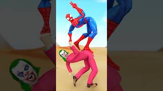 Who is Stronger Spiderman vs Joker Venom Aquaman gta spiderman funnyvideo homemaranha [upl. by Prudie510]