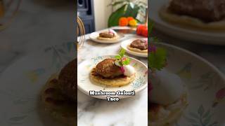 Mushroom Galouti Taco  Diwali Special with RanveerBrar shorts [upl. by Adekan]