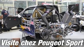 Visite chez Peugeot Sport  Rencontre avec la 208 T16 Pikes Peak  Planetegtcom [upl. by Odysseus904]