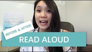 PTE Speaking  READ ALOUD  Before amp After Pronunciation [upl. by Enomaj]