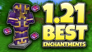 NEW Minecraft 121 Enchantment Guide  Best Enchantments for EVERY Weapon Tool amp Armor [upl. by Avera985]