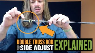 The Warmoth Double Truss Rod amp Side Adjustment Mechanism Explained [upl. by Dinsdale66]