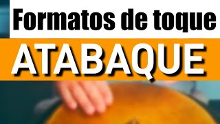 4 FORMAS para TOCAR ATABAQUE  Leo Batuke [upl. by Eirol]