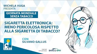 Sigaretta elettronica e a riscaldamento di tabacco meno pericolose delle sigarette convenzionali [upl. by Wager]