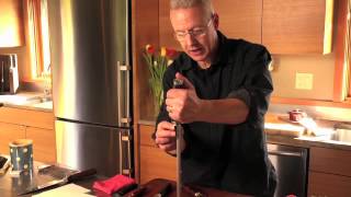 How To Use A Sharpening Steel with Master Bladesmith Bob Kramer [upl. by Alroy]