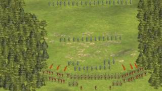 Battle Stack The Battle Of Agincourt tactics [upl. by Akcimat]