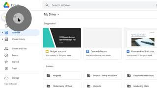 How to Create a new folder in Google Drive [upl. by Nnyrat310]