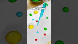 DIY water drop sorting ❤️ [upl. by Assirem]