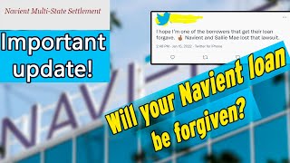 Navient Settlement  Who Qualifies For Student Loan Forgiveness And Cancellation Of Private Loans [upl. by Box560]