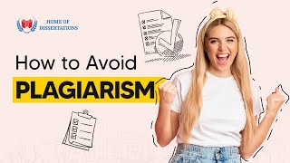 How to Avoid Plagiarism  Best Free Plagiarism Checker  Home of Dissertations [upl. by Nahij]