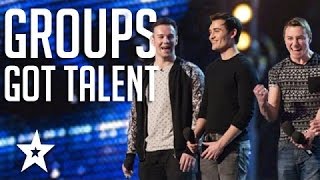 TOP 6 Vocal Groups From Americas Got Talent amp Britains Got Talent HD [upl. by Aiekam]